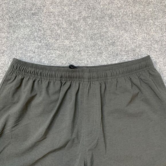 Chubbies Shorts Mens M Medium Charcoal Grey Mid Rise Elastic Waist Stretch Swim - Picture 3 of 13
